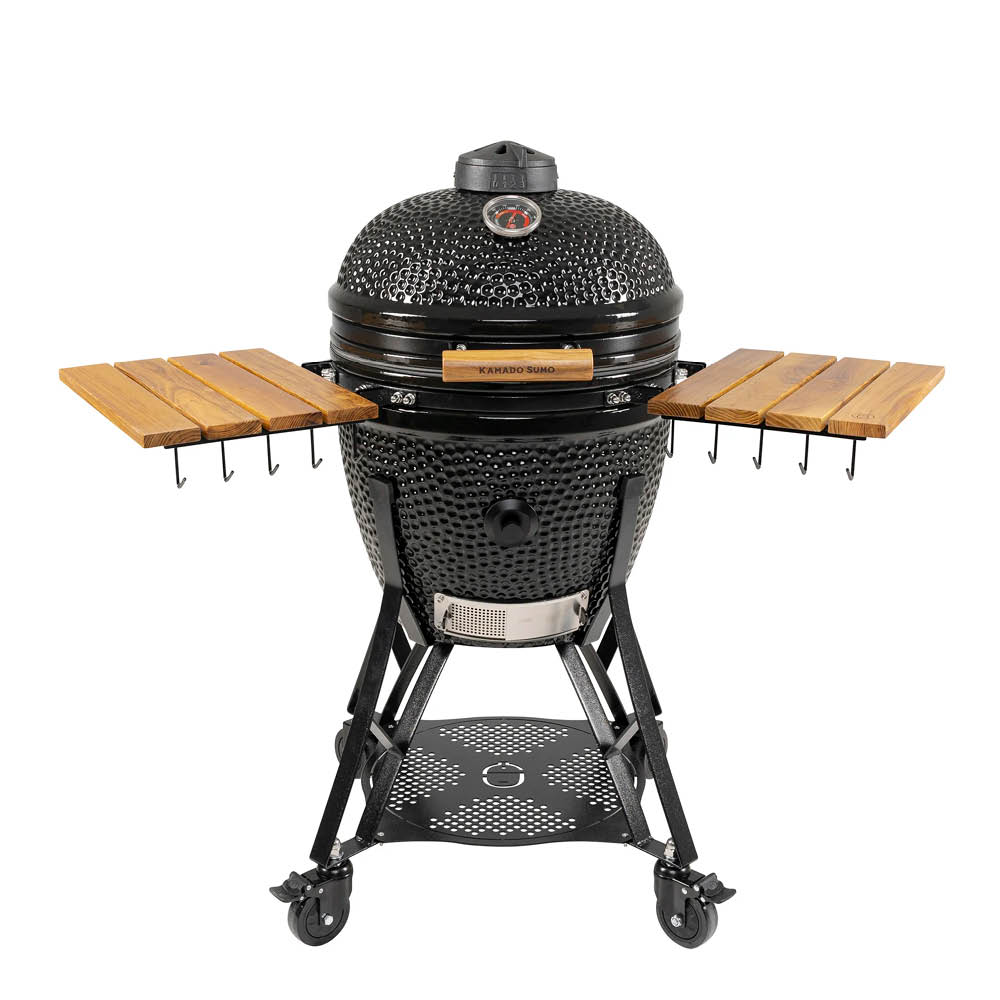 Kamado SUMO Kamado Grill Classic Large gen 2 hiiligrilli musta