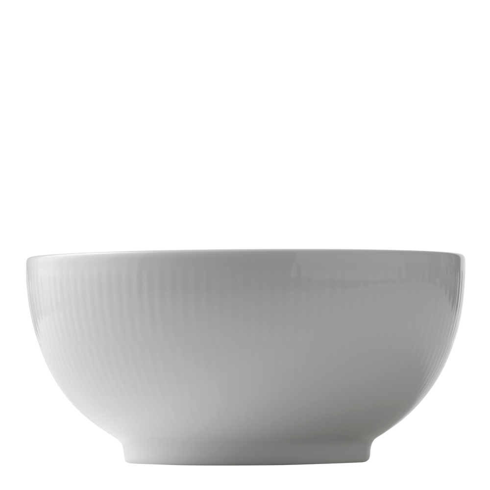 Royal Copenhagen White Fluted Skål 18 cm 1,1 L