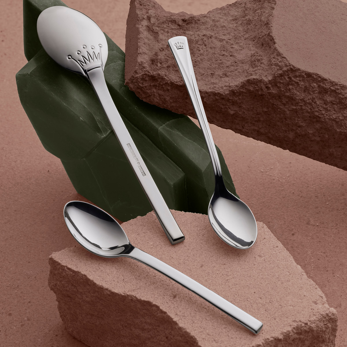 Gense Kungasilver Dessertsked/Barnsked Leonore 15 cm 830