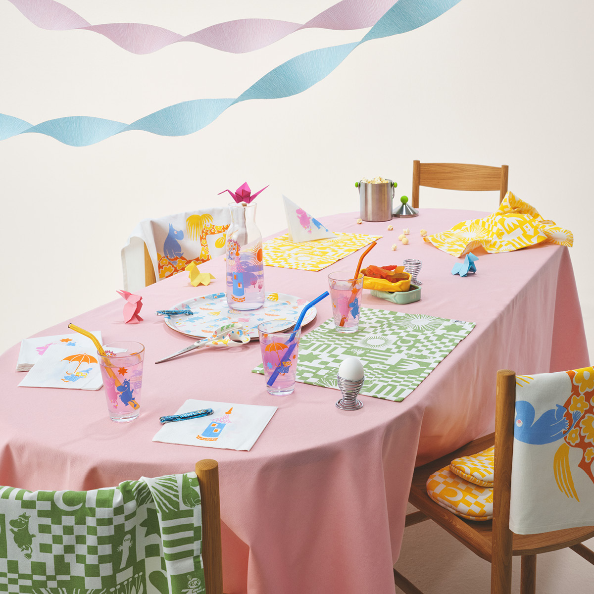 Moomin Arabia Muumi Pöytätabletti Juhlat 31x46 cm Vihreä