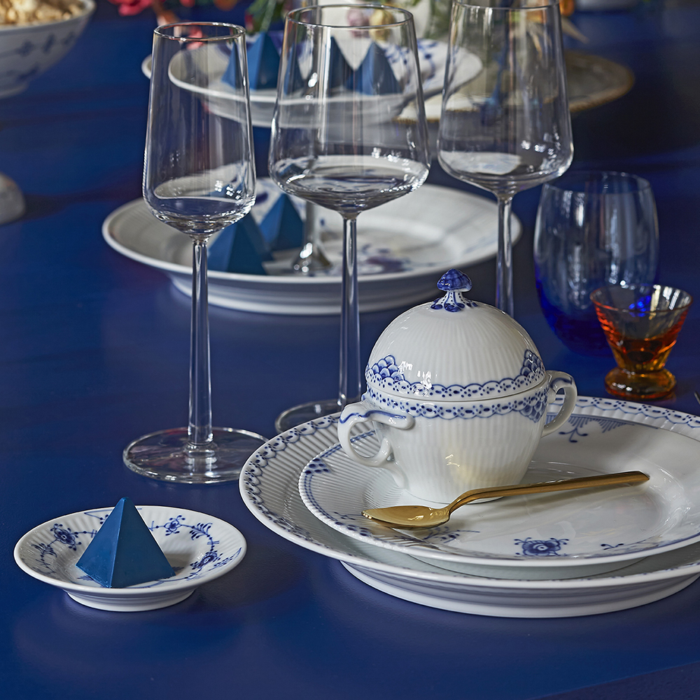 Royal Copenhagen Princess sukkerskål med lokk 20 cl