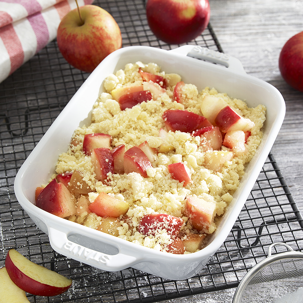 Staub Ugnsform 20x16 cm Vit