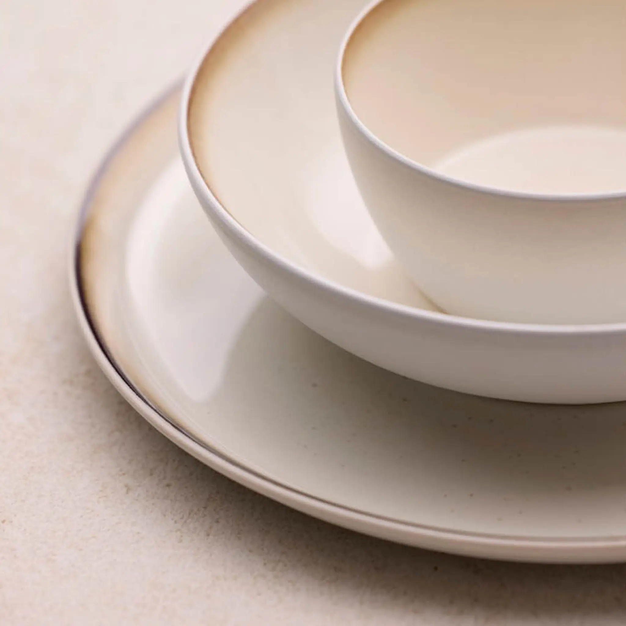 Bitz Gastro tallrik 27 cm vit/gräddvit