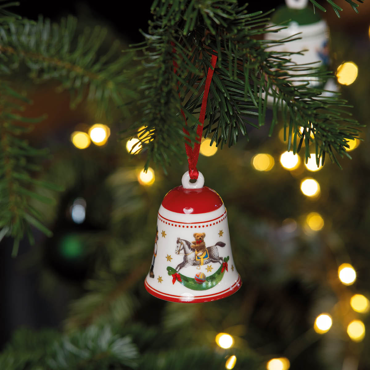 Villeroy & Boch My Christmas Tree juleklokke rød