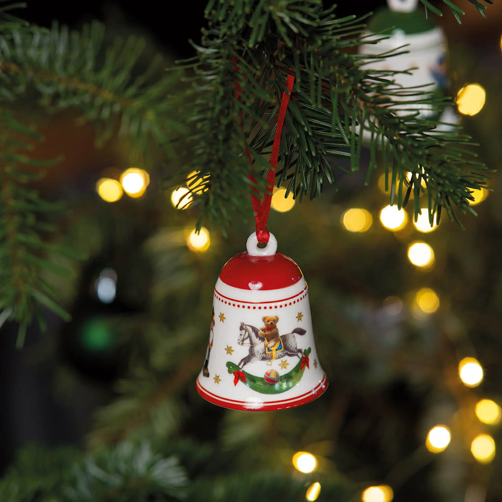 Villeroy & Boch My Christmas Tree julklocka röd