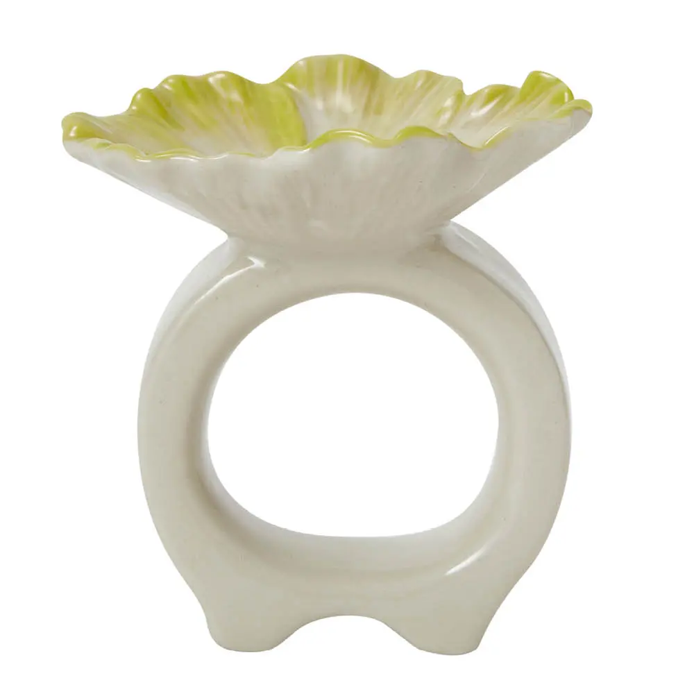 Flora Lautasliinarengas 6 cm Beige/Keltainen