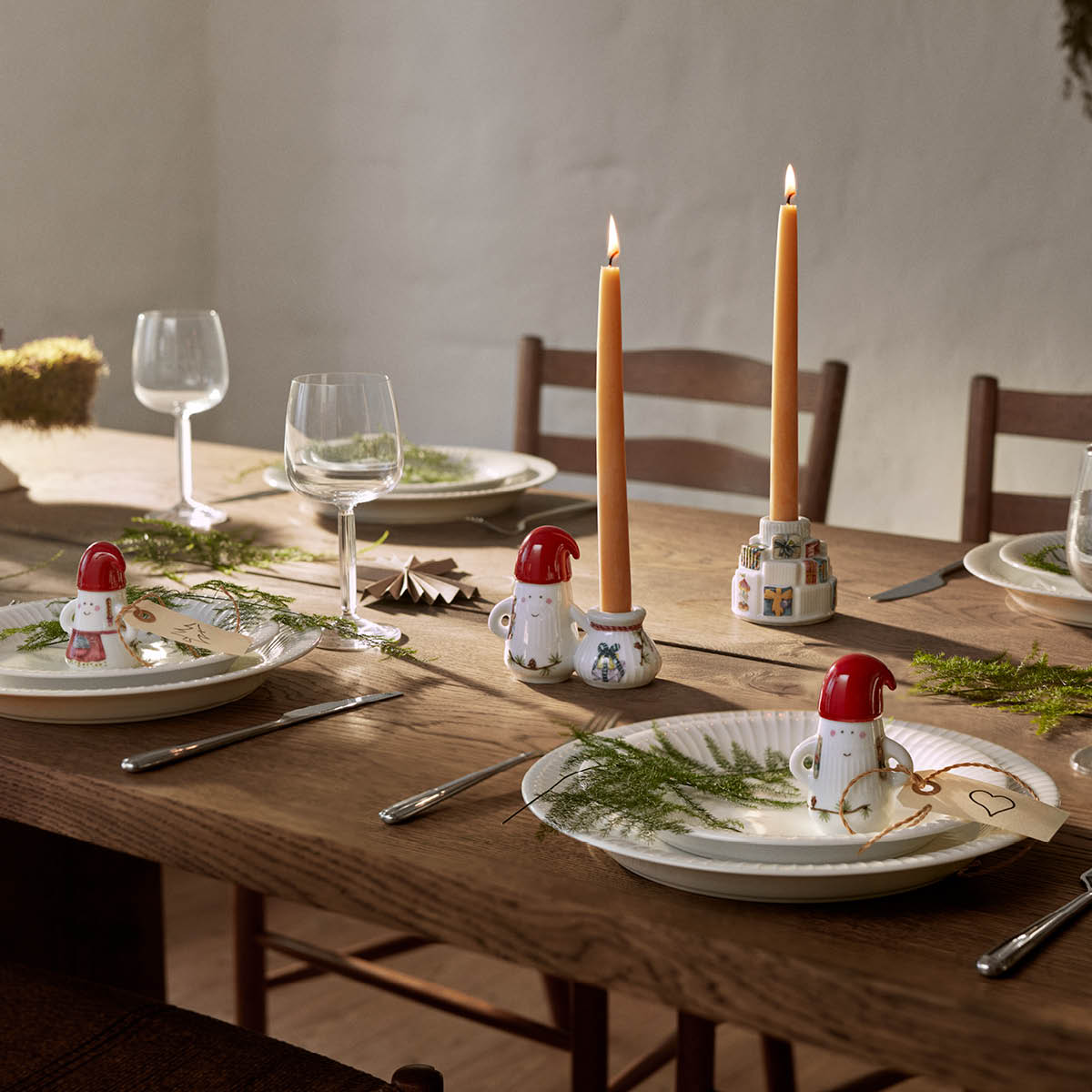 Kähler Hammershøi Christmas figur jultomten 9 cm