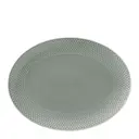Rhombe Earth ovalt serveringsfat 28,5x21,5 cm moss
