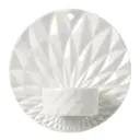 Pipanella ljushållare vägg 11,5 cm vit