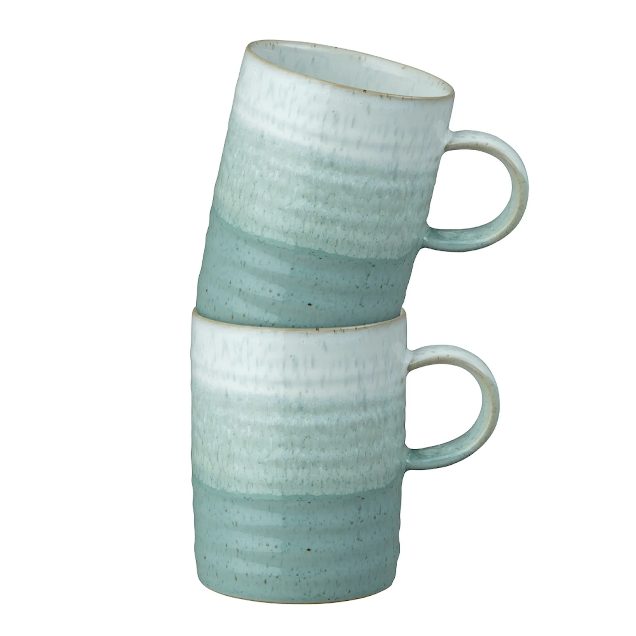 Denby Mugg 40 cl 2-pack Grön/Vit