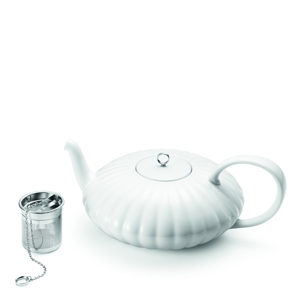 Georg Jensen Bernadotte tekanne 1,2L hvit
