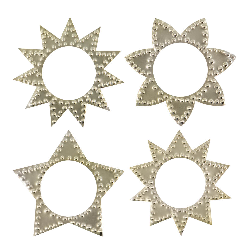 House Doctor Ring servettringar 4-pack antik champagne-silver