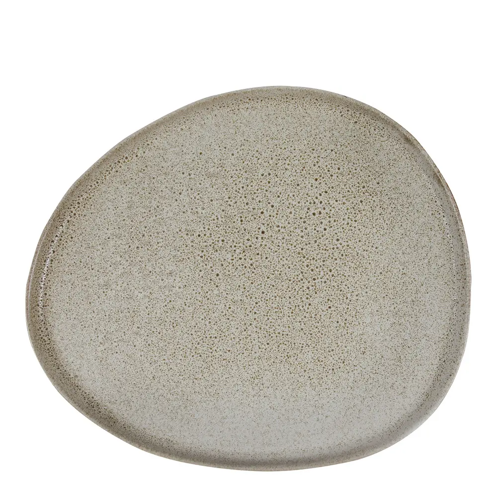 Raw Organic Lautanen 25x29 cm Sandy Beige