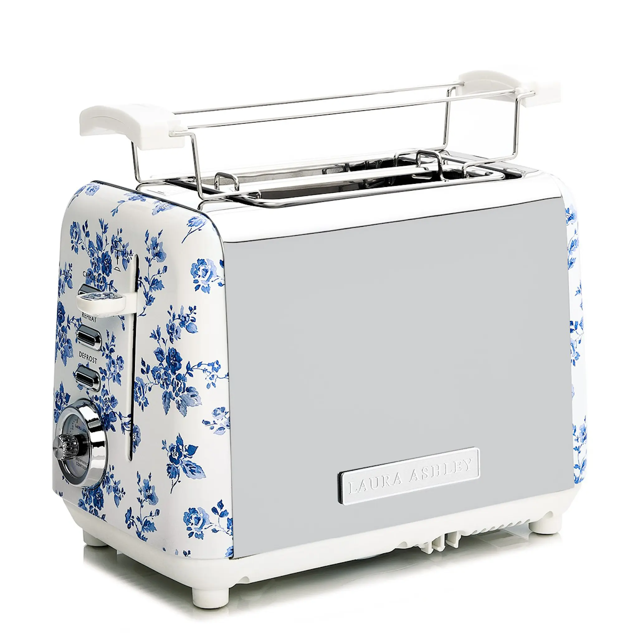 Laura Ashley Brödrost 2-skivor China Rose blå/vit