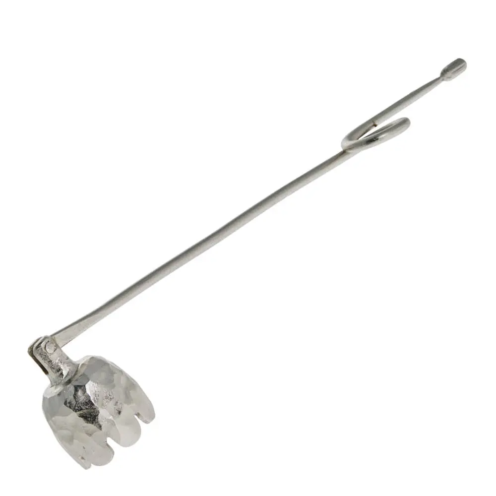 Ingrid lyseslukker 25 cm sølv