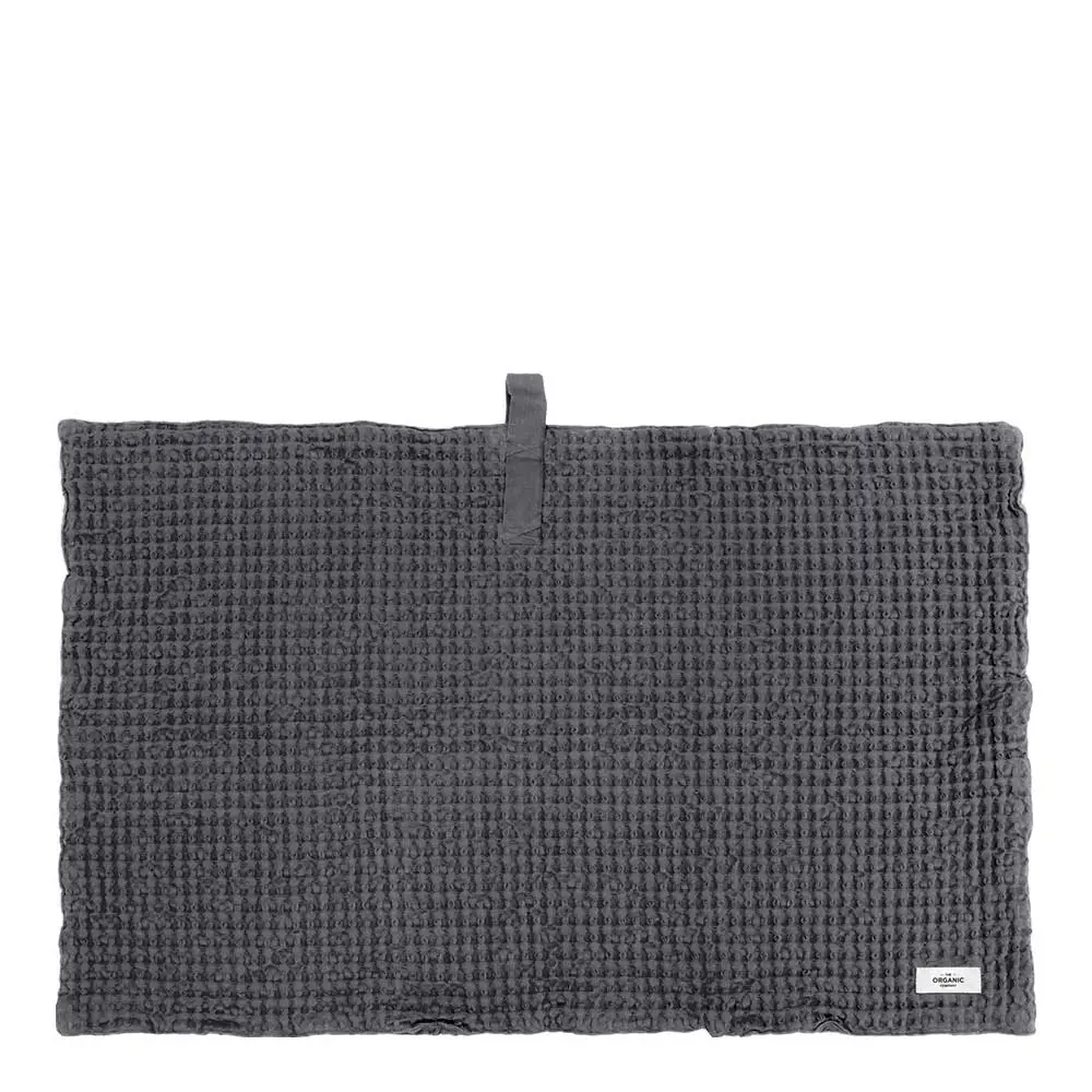Big Waffle kylpyhuonematto 80x55 cm tummanharmaa