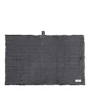 Big Waffle badrumsmatta 80x55 cm mörkgrå