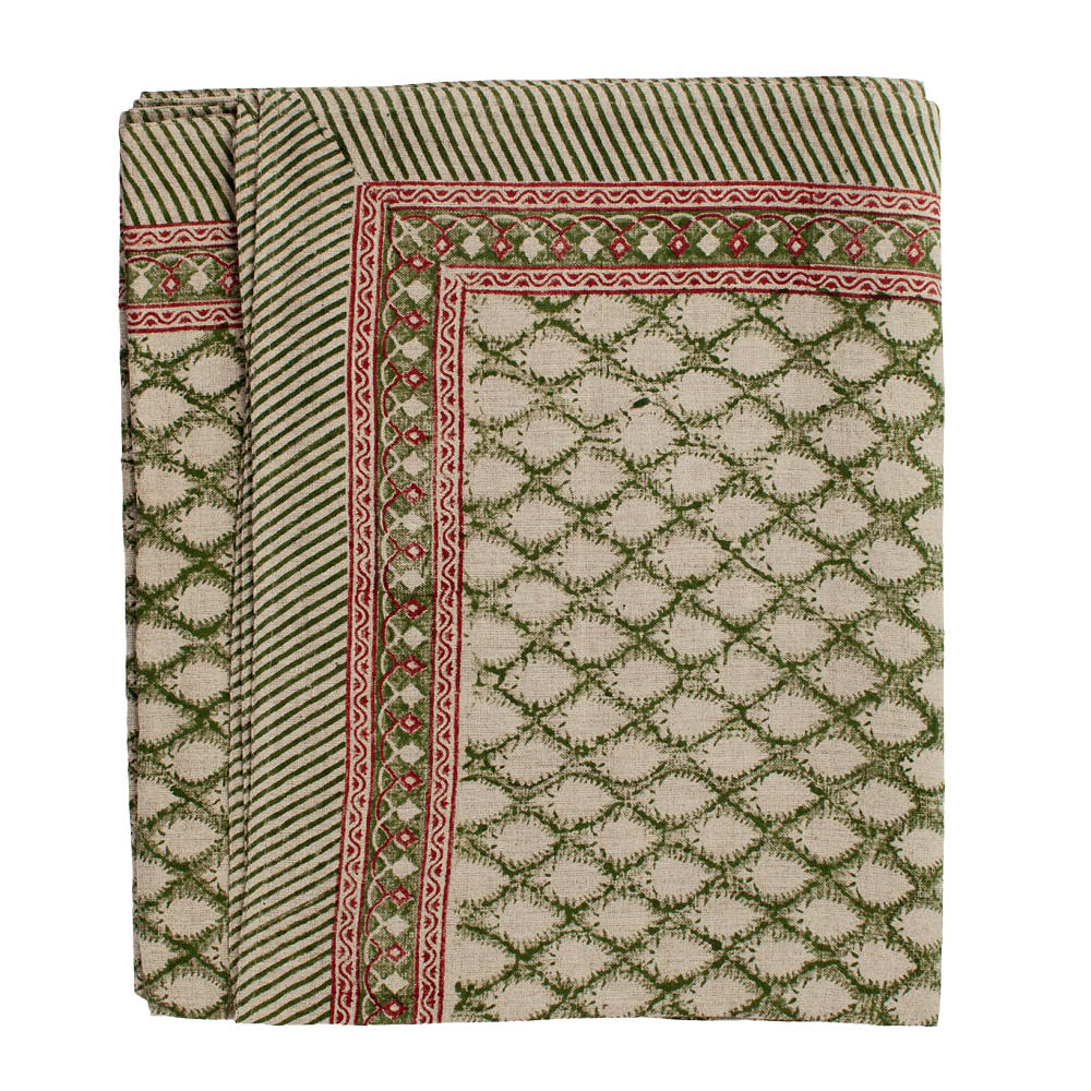 Chamois Cypress linduk 150x350 cm grønn