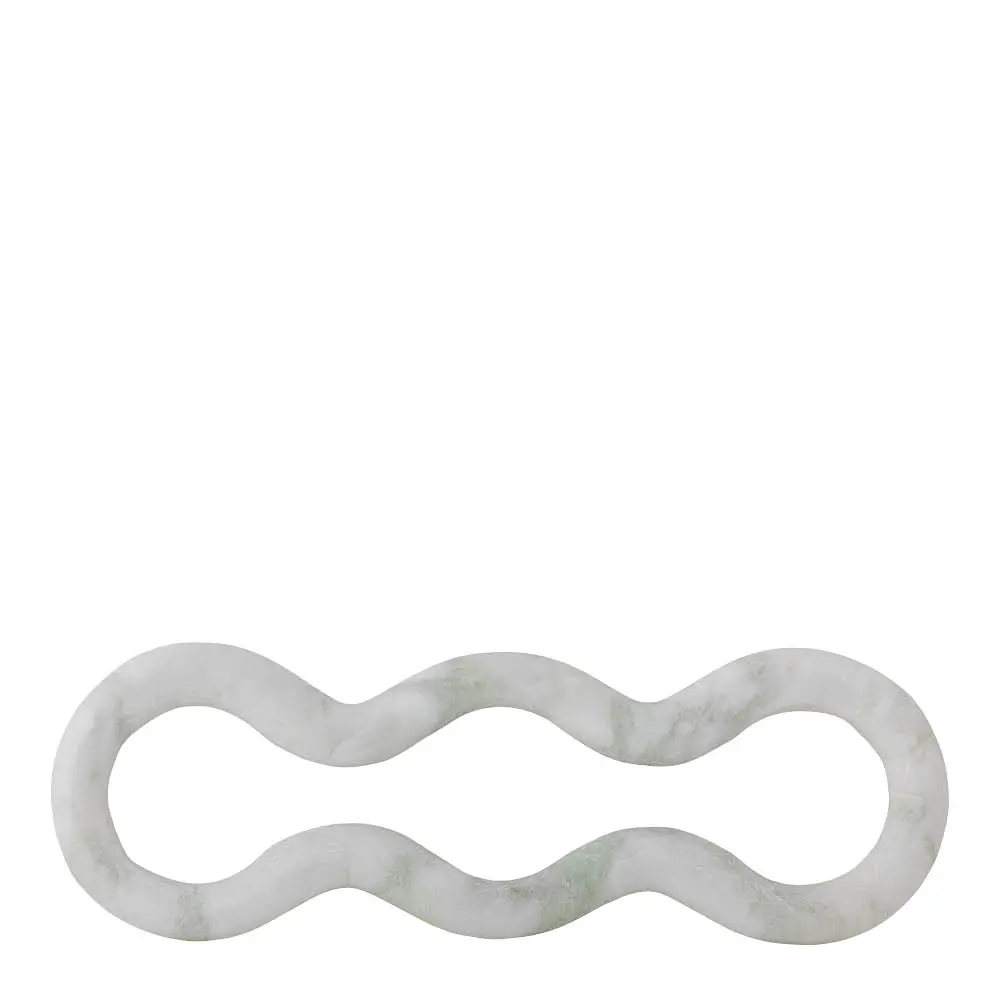 Vivien gryteunderlag marmor 38x12 cm lysegrønn