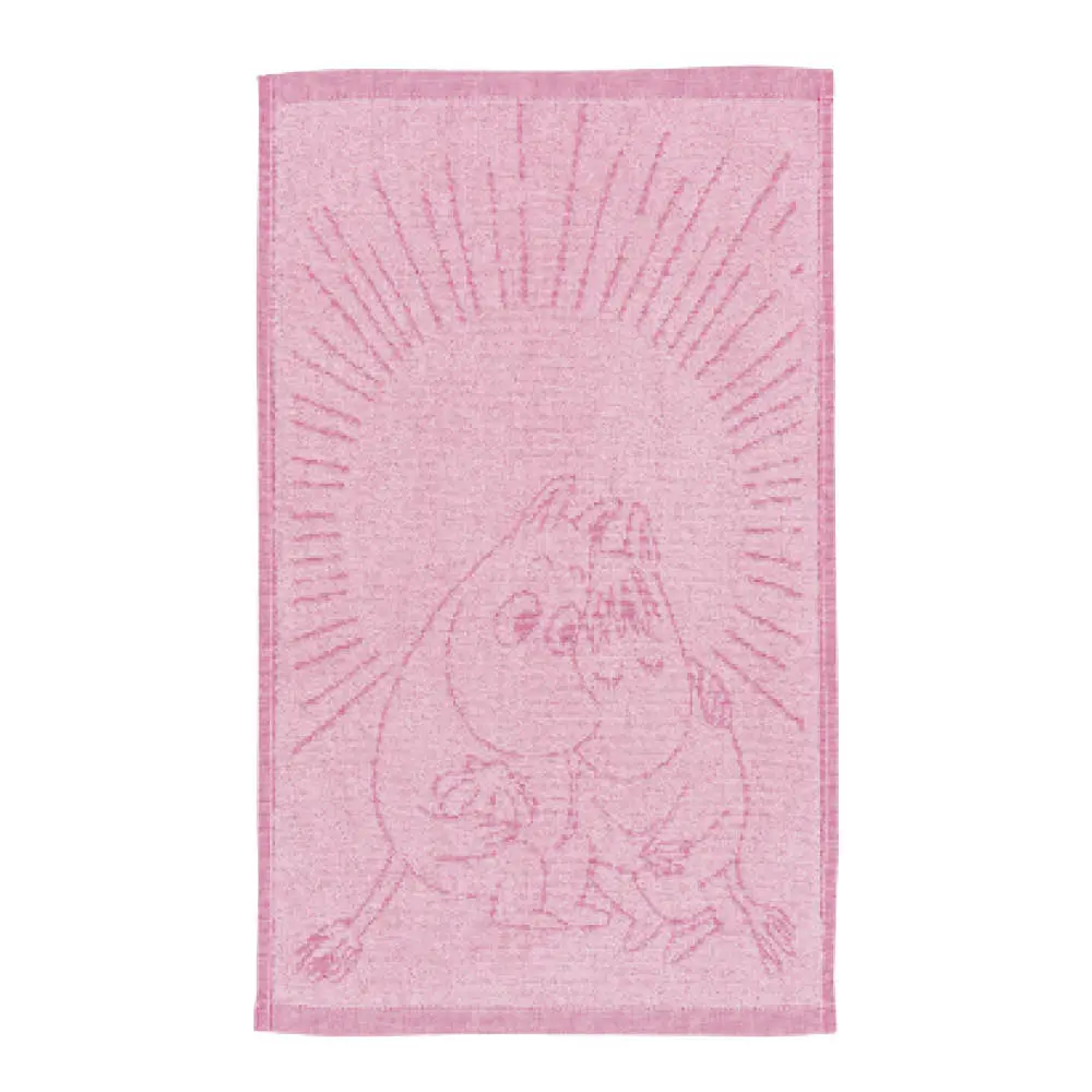 Mummi håndkle 30x50 cm Kjærester rosa