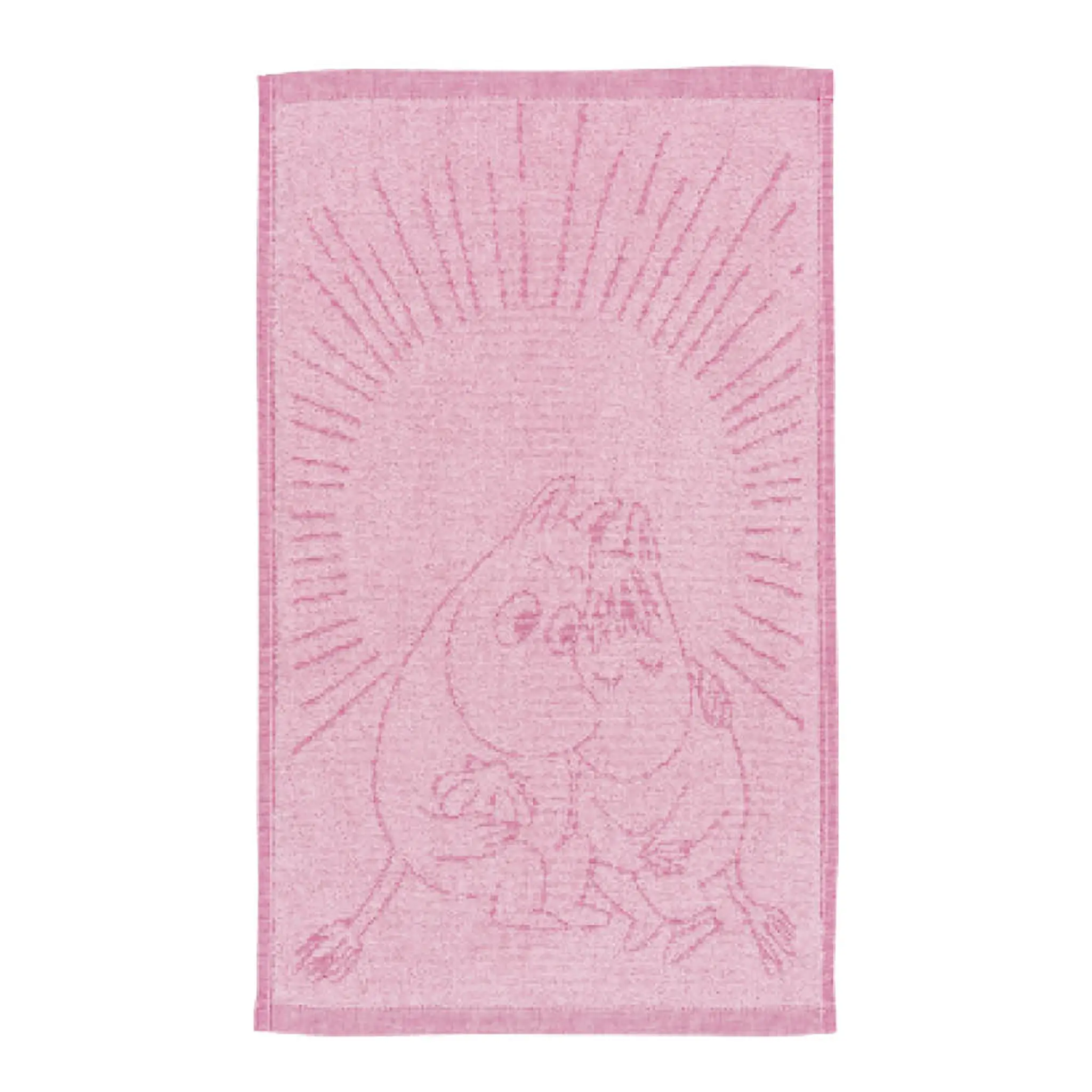 Moomin Arabia Mumin handduk 30x50 cm Förälskade rosa