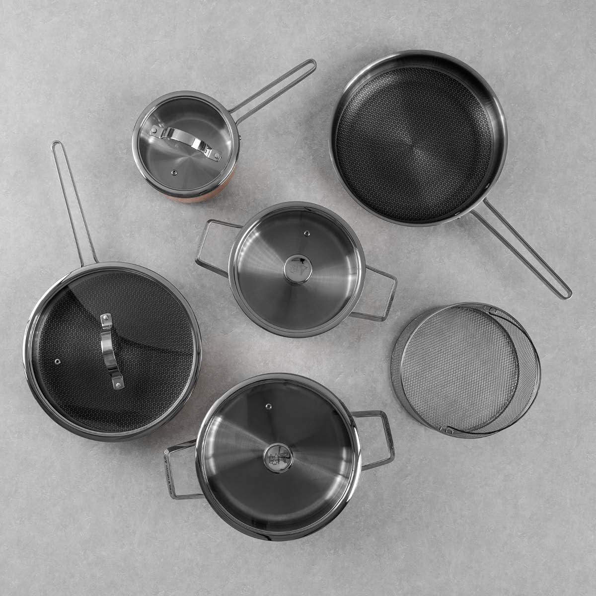 Vargen & Thor Mjölner XL grytesett 6 deler kobber