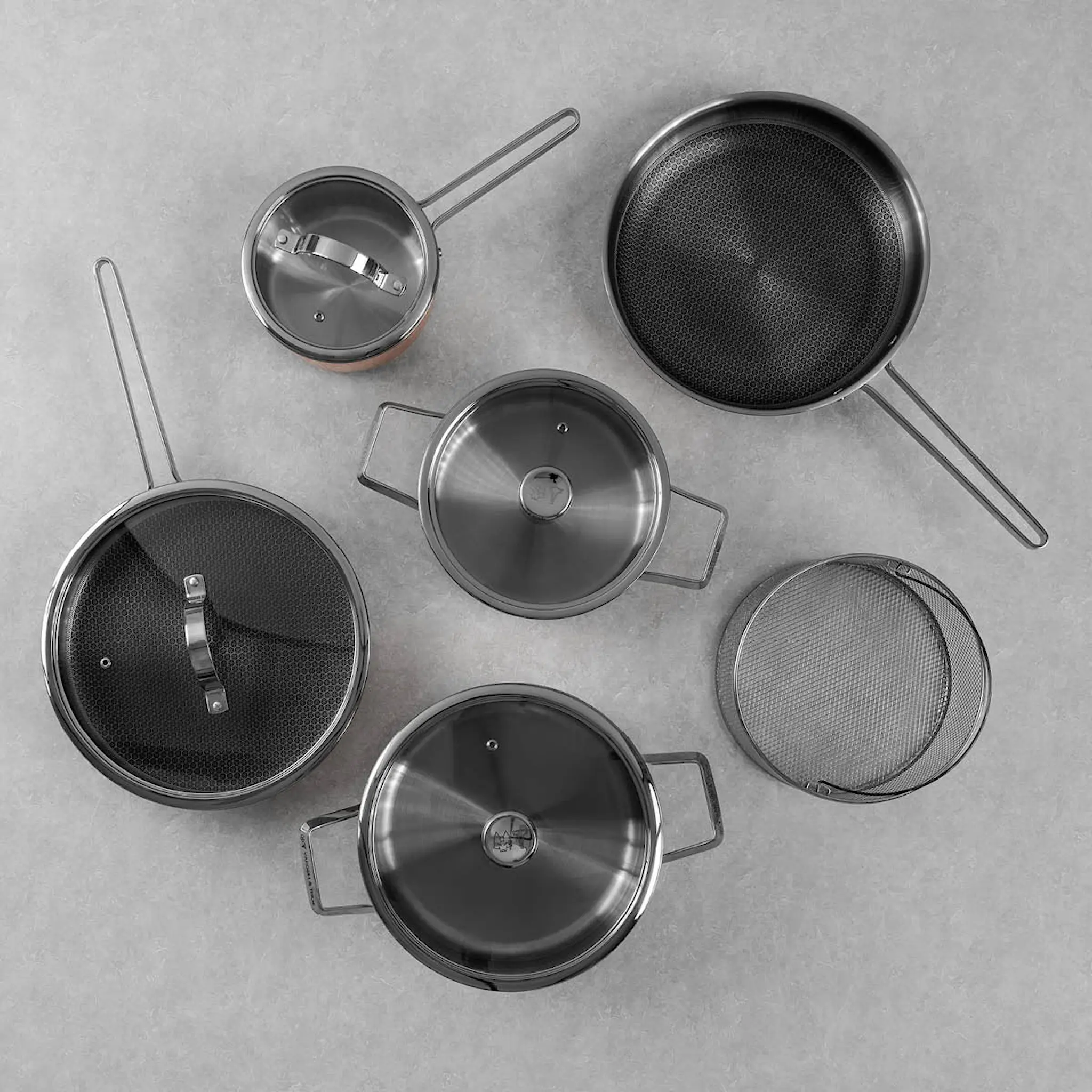 Vargen & Thor Mjölner XL grytesett 6 deler kobber