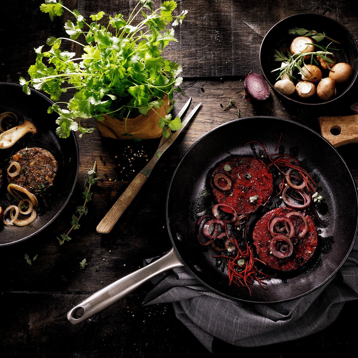 Skottsberg Stekepanne i kullstål 28 cm