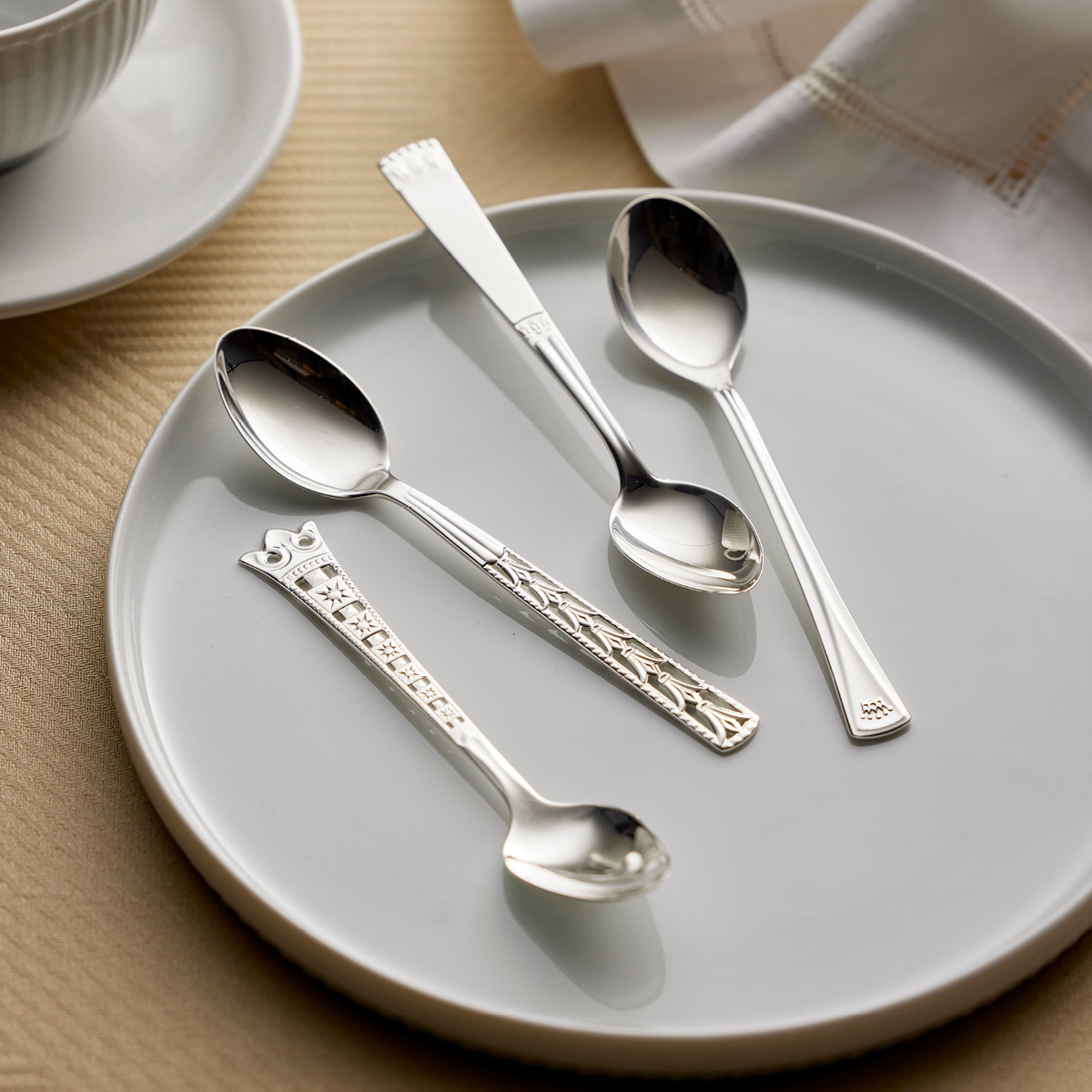 Gense Kungasilver Kaffesked Madeleine 11,5 cm 830