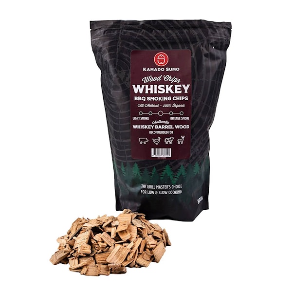Wood Chips rökflis 800 g whiskey