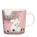 Muminmugg 30 cl Kärlek rosa 30 år presentask