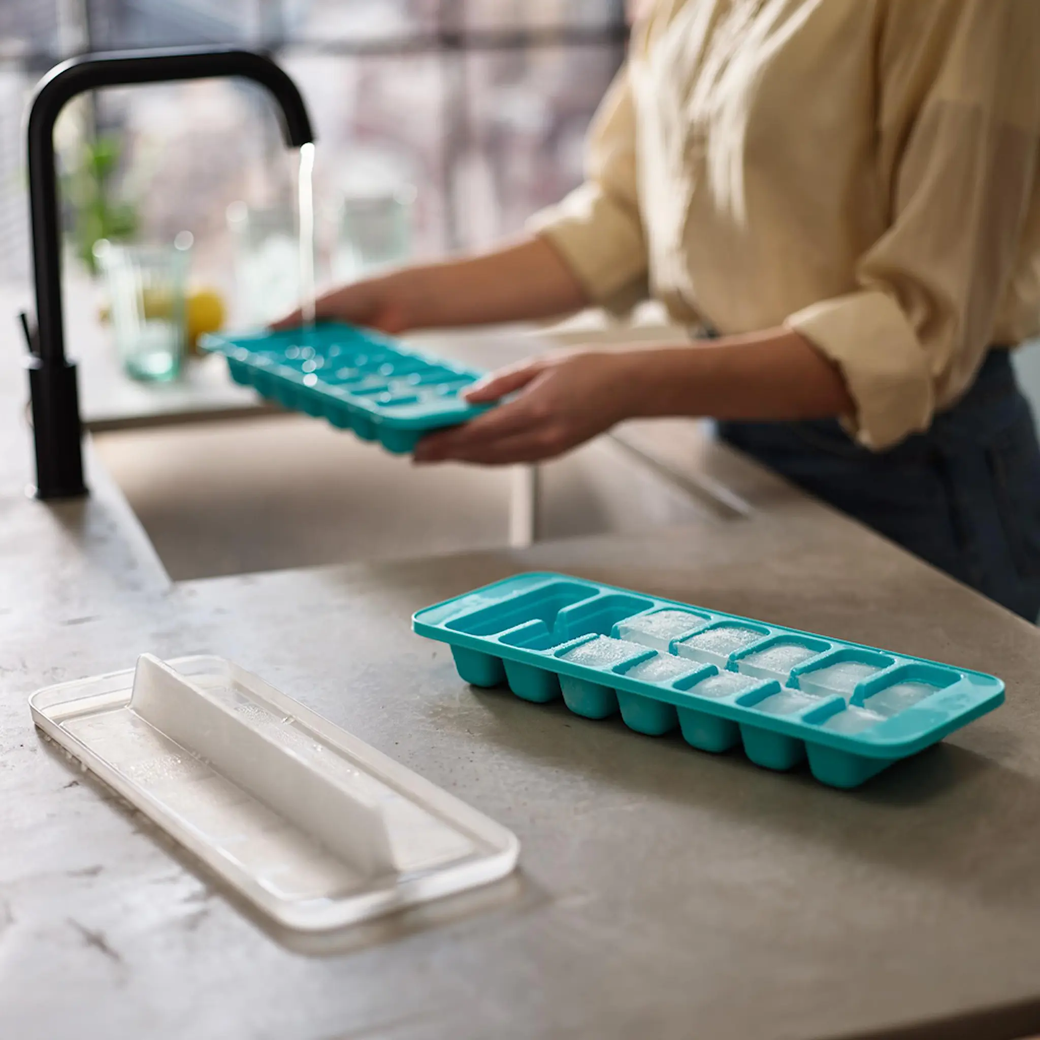 Joseph Joseph Flow isbitbrett 14 isbiter blå