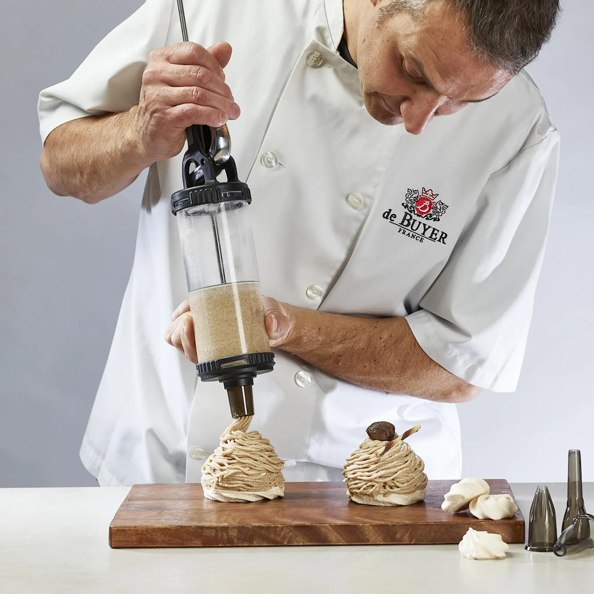 de Buyer Le Tube Sprits Komplett Startset