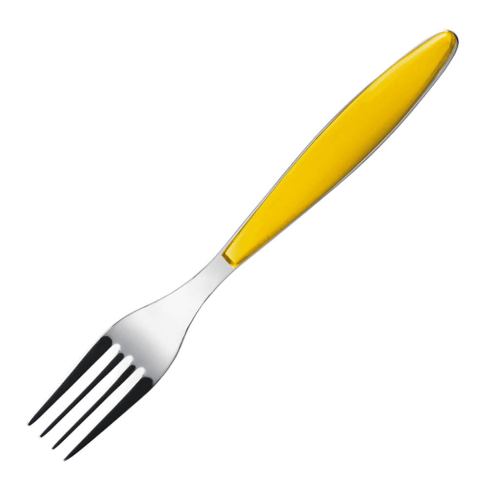 Guzzini Feeling gaffel 20,5 cm amber