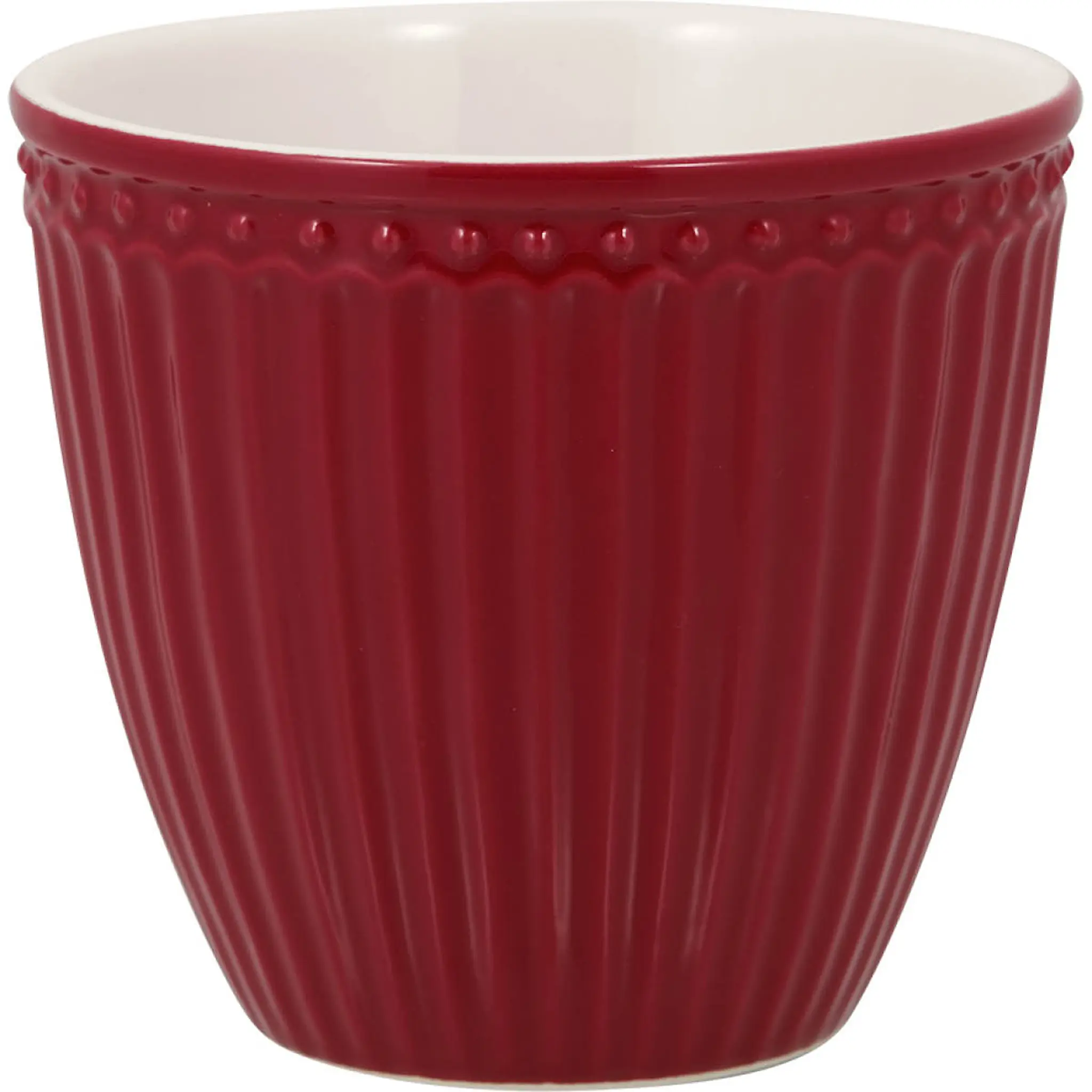 GreenGate Everyday Alice lattemugg 35 cl claret red