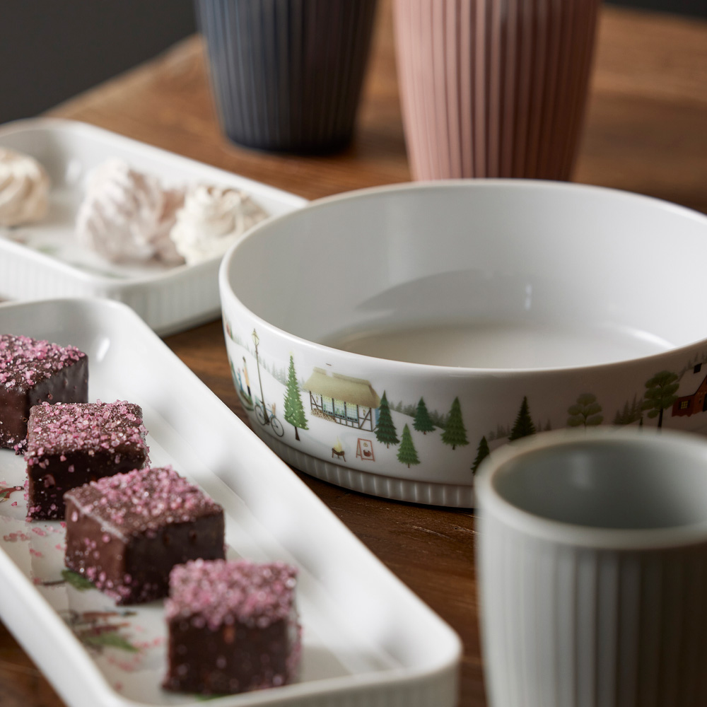 Pillivuyt Vinter Skål 1,2 L Vit