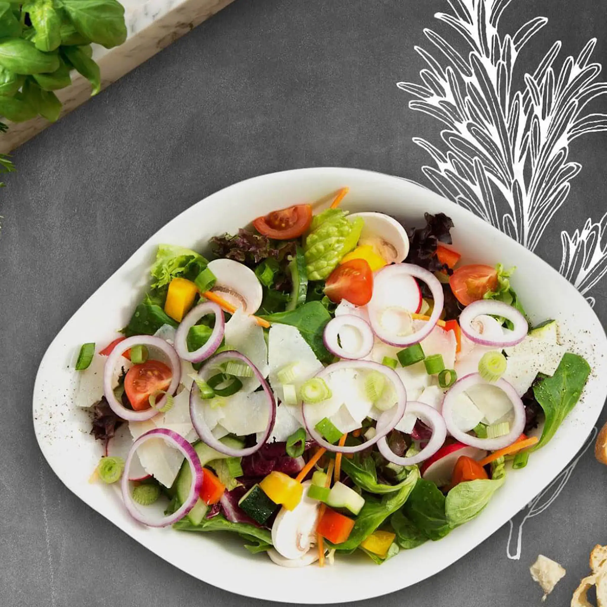 Villeroy & Boch Vapiano Salaattikulho 78 cl 2 kpl