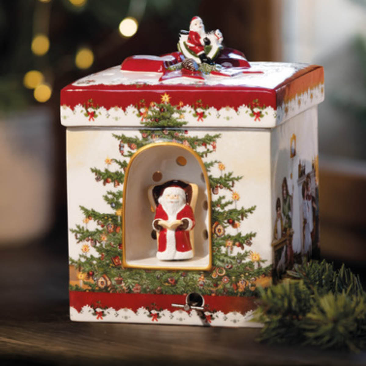 Villeroy & Boch Christmas Toy's gaveboks firkantet