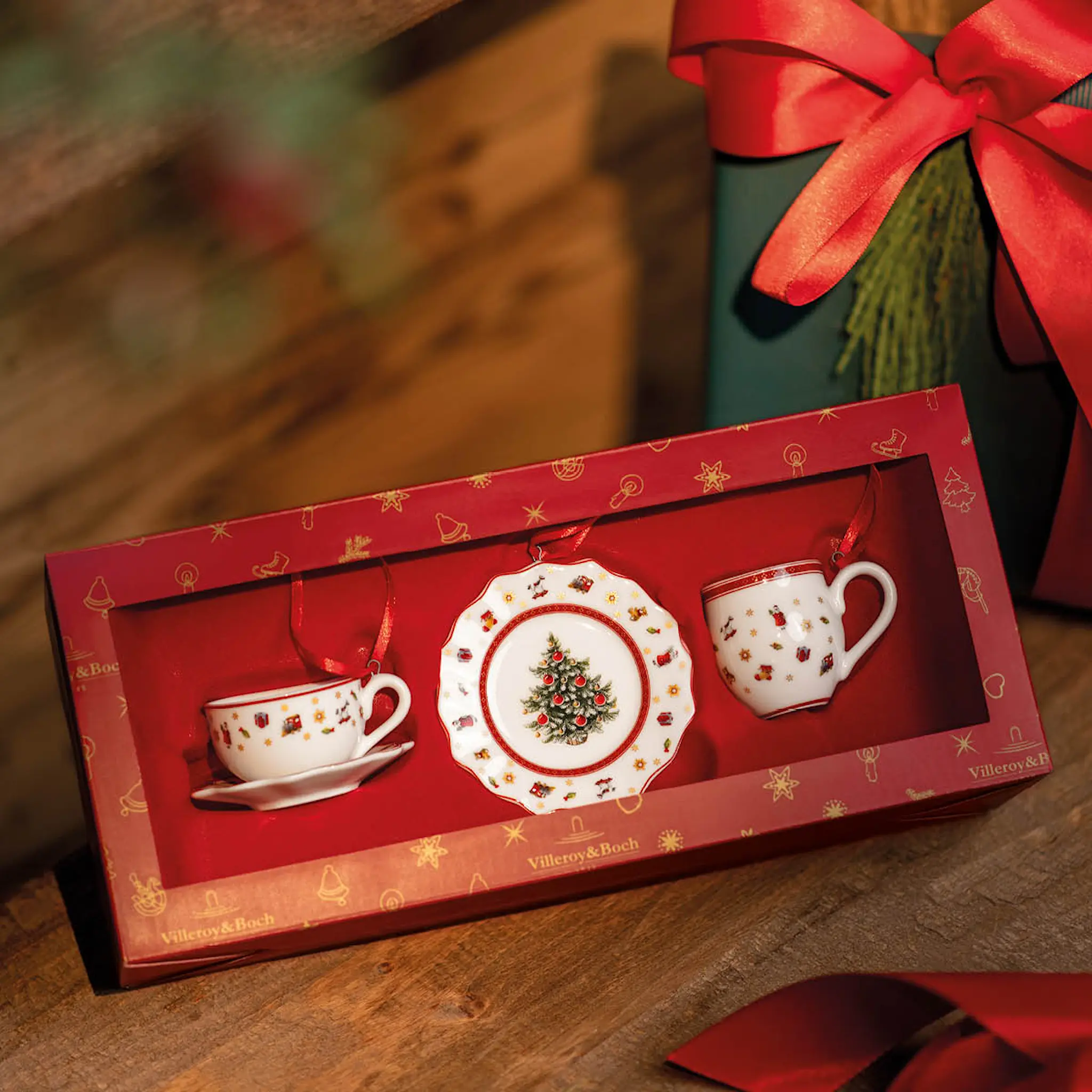 Villeroy & Boch Toy's Delight juletrepynt 3 stk