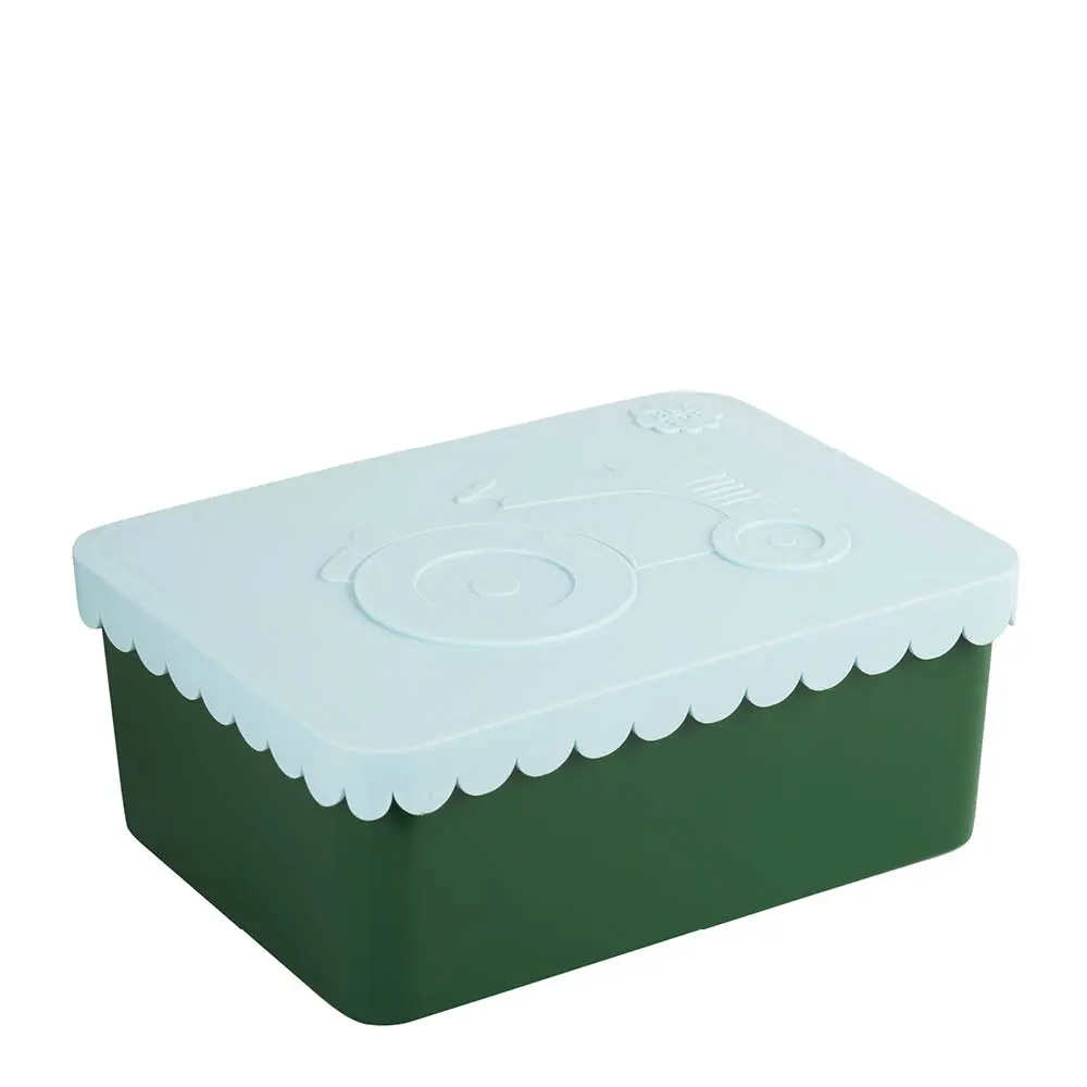 Traktori Eväsrasia 1 lokero 6x11x14 cm Vaaleansininen