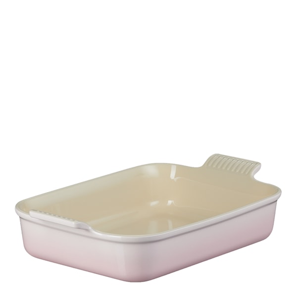 Heritage Rektangulär Form 32x24 cm Shell Pink