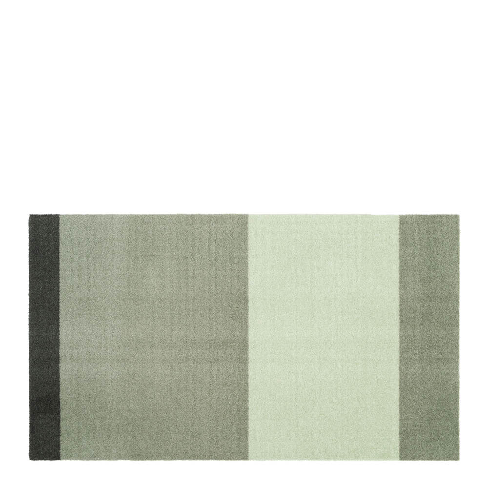 Tica Copenhagen Stripes horisontal gulvmatte 120x67 cm green