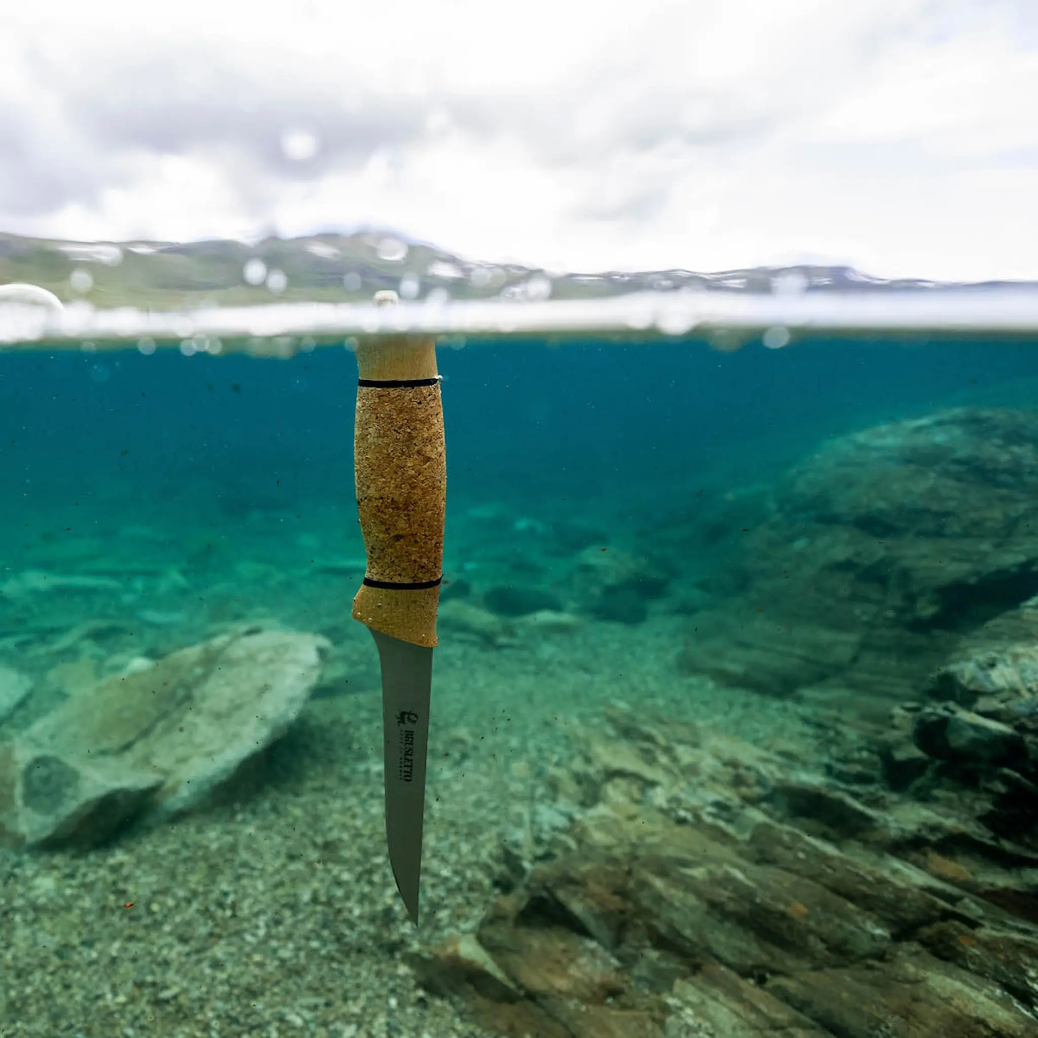 Brusletto Fiskern Kalaveitsi 24 cm Korkki