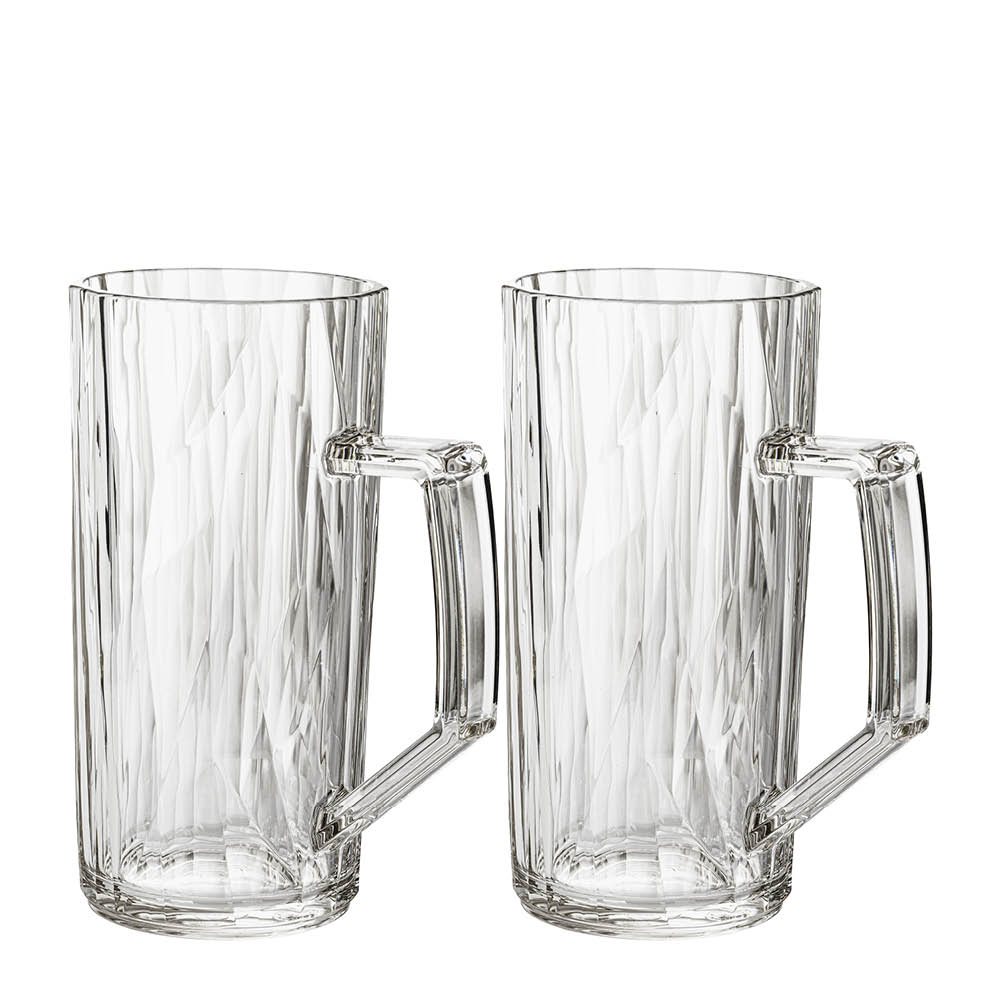 Koziol Superglas Club No.26 ölsejdel 50 cl 2-pack