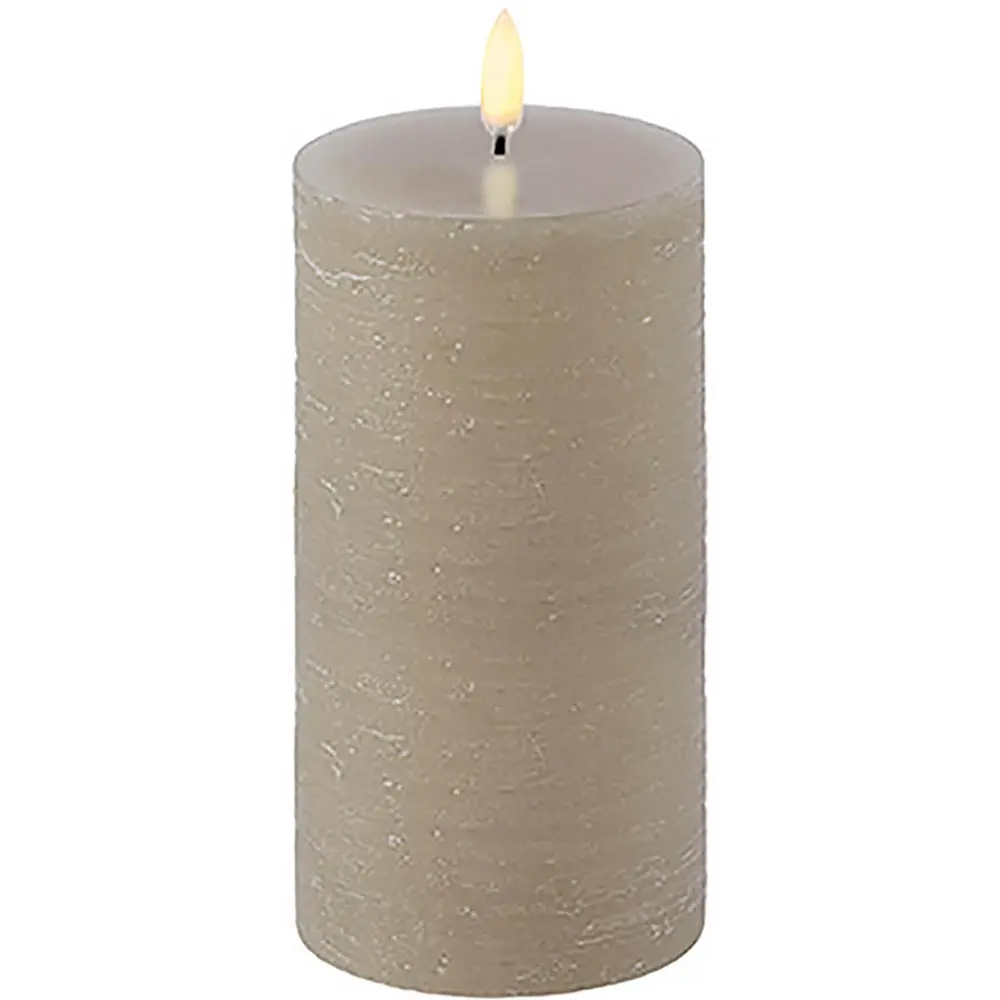 Uyuni LED Pöytäkynttilä 15 cm Sand