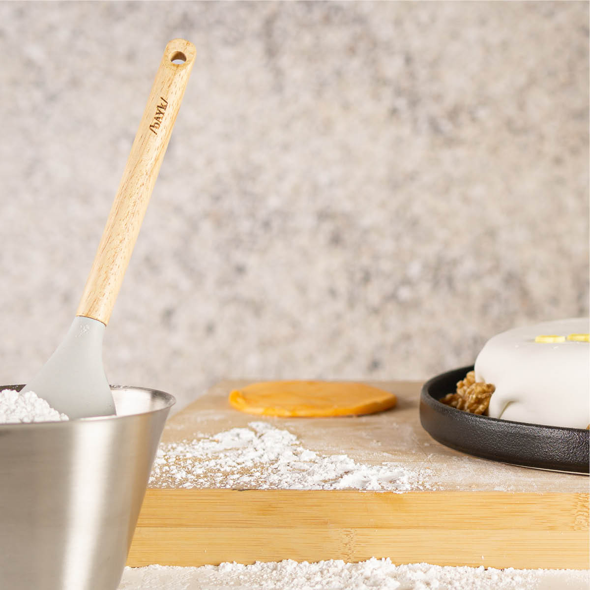 Modern House BAYk slikkepott 29 cm grå