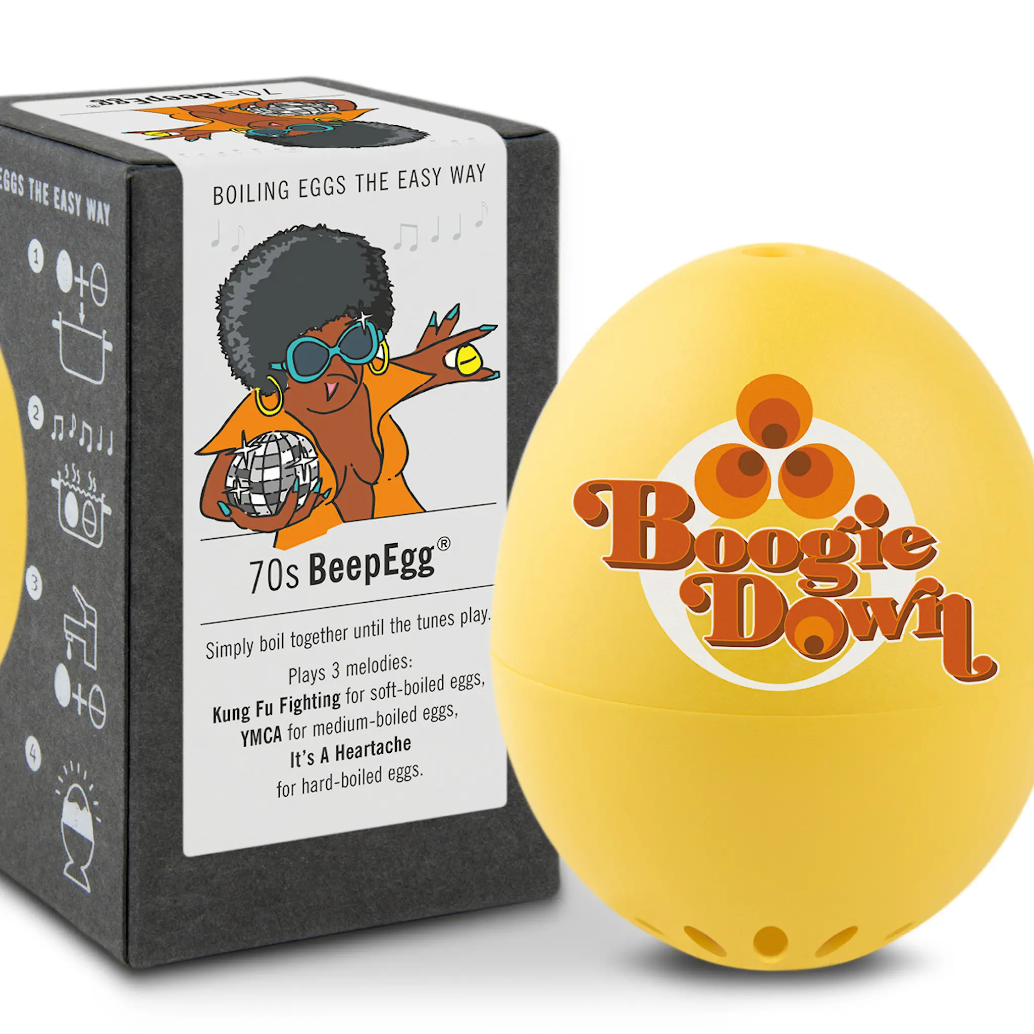 Brainstream BeepEgg Time Travel Äggklocka 70's