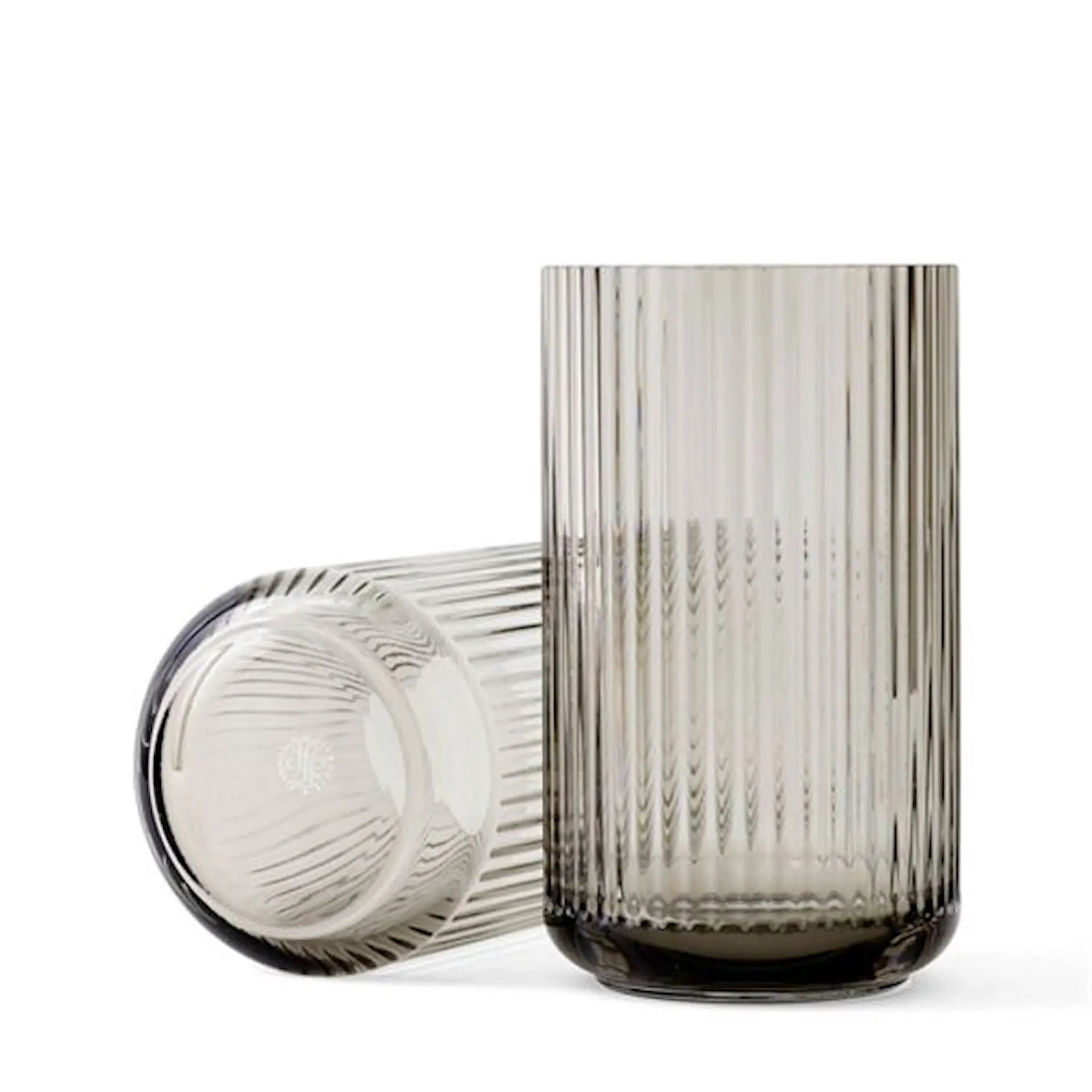 Lyngby Porcelæn Lyngby Vas 25 cm Smoke