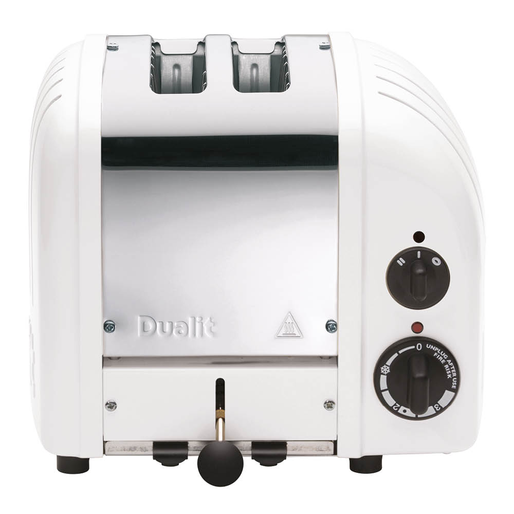 Dualit - Classic Leivänpaahdin 2 viipaletta Valkoinen