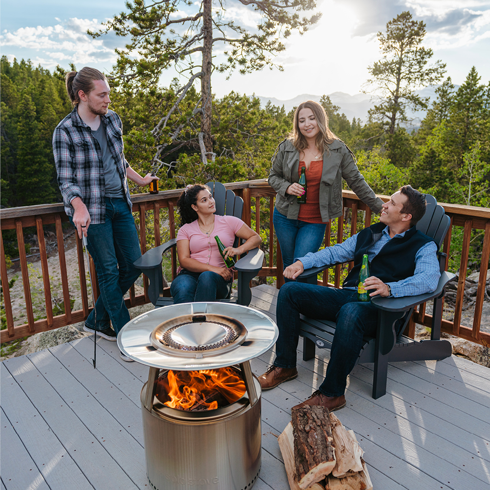 Solo Stove Bonfire värmespridare silver